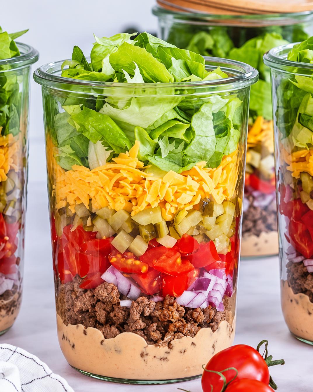 Salada Big Mac + Molho Especial